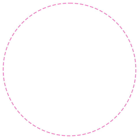 pink dotted circle - 50